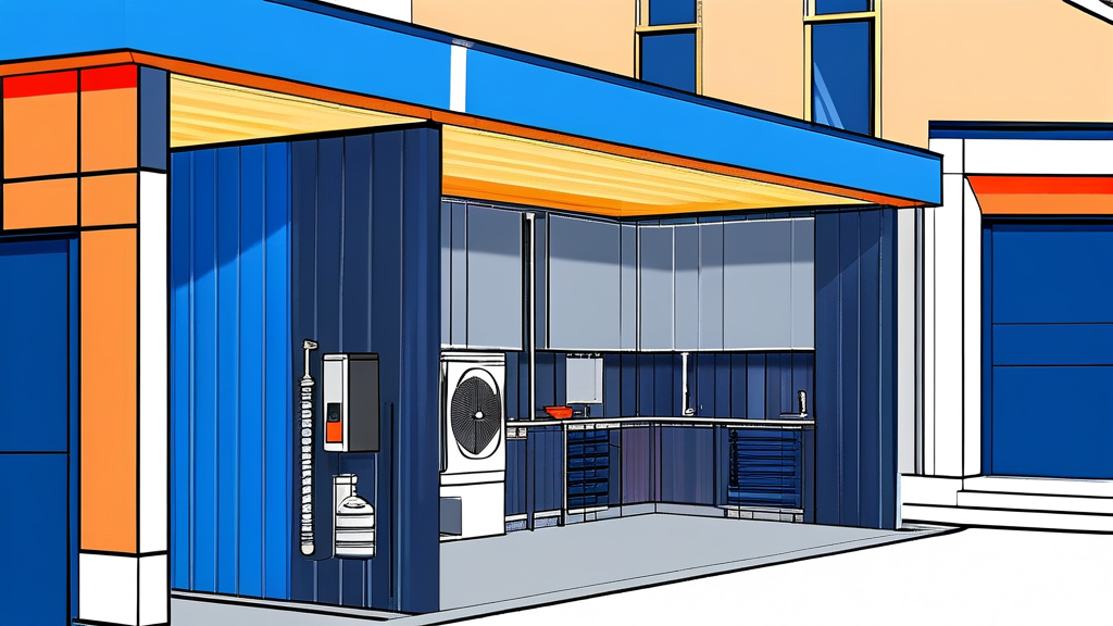 린나이 서비스센터 이용 전 준비 사항 (illustration 스타일)