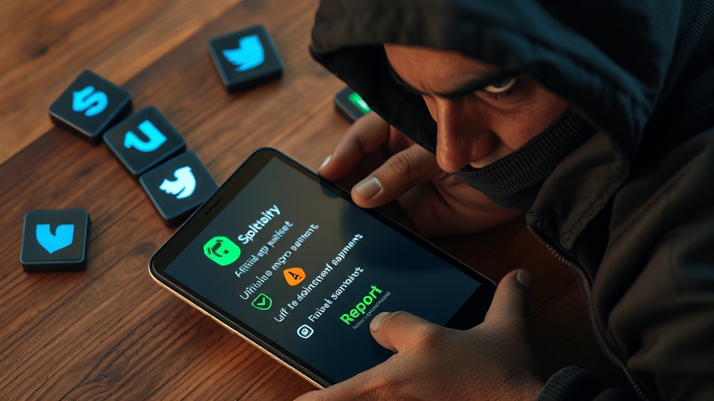 스미싱 예방 6가지 수칙 (realistic 스타일)