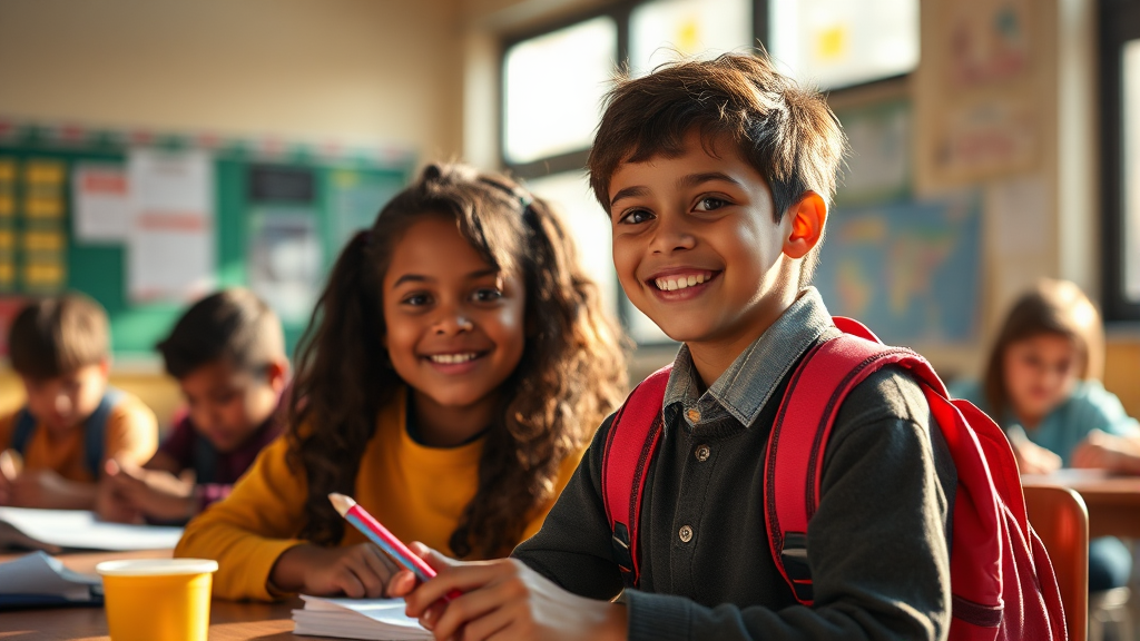 1형 당뇨 환자의 학교생활 지원 방안 (realistic 스타일)