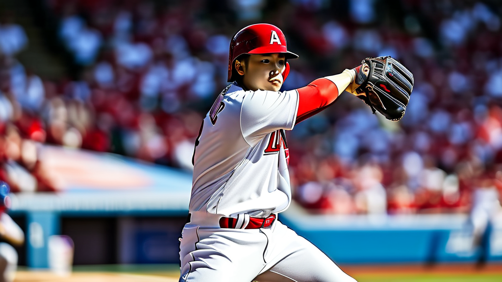 MLB 무대에서의 와이스, 기대와 현실 사이 (realistic 스타일)