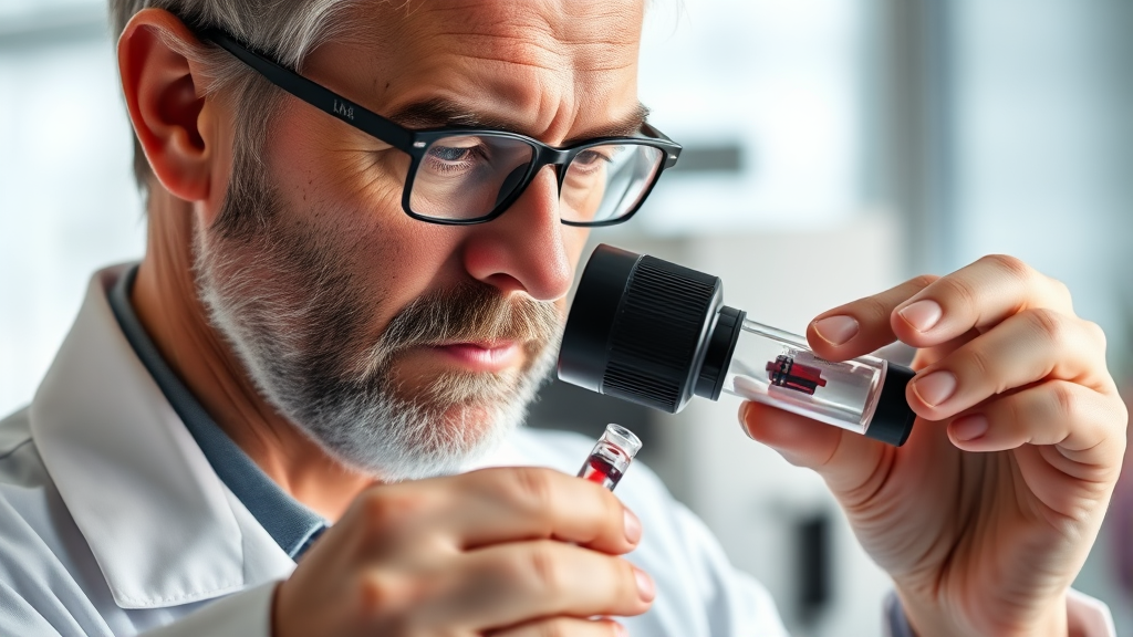 정확한 진단 중요성 (realistic 스타일)