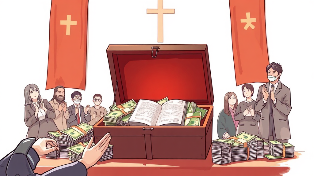 남포교회, 논란의 배경 (illustration 스타일)