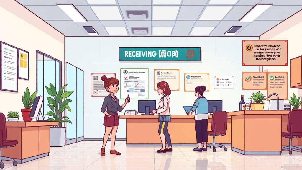 영업신고 후 주의사항 (cartoon 스타일)