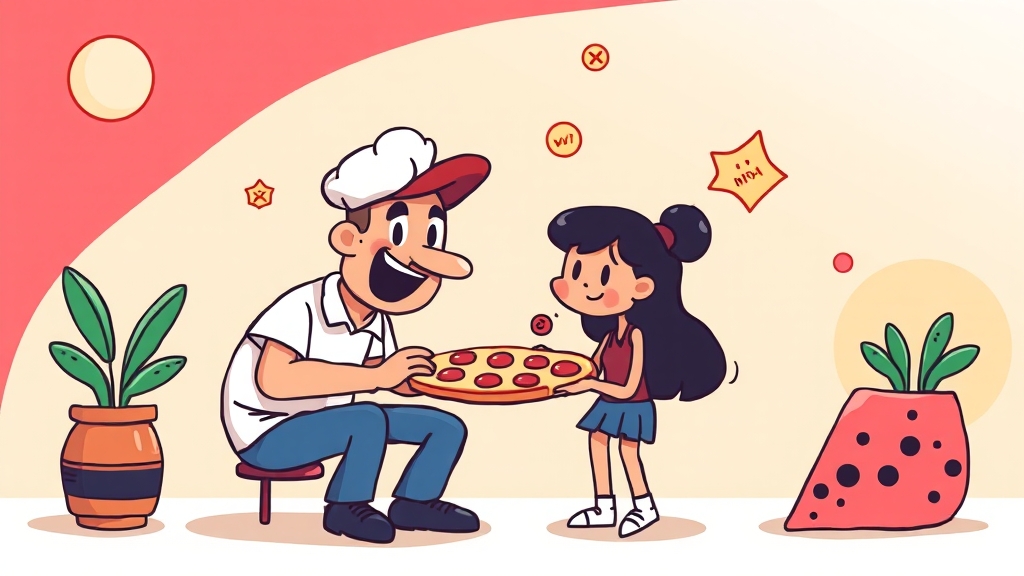 바이브 코딩 학습 방법 (cartoon 스타일)