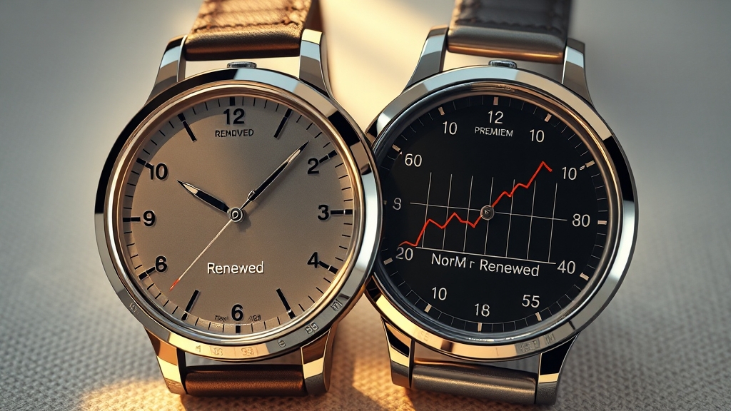 암보험 핵심 비교: 갱신 vs 비갱신 (realistic 스타일)