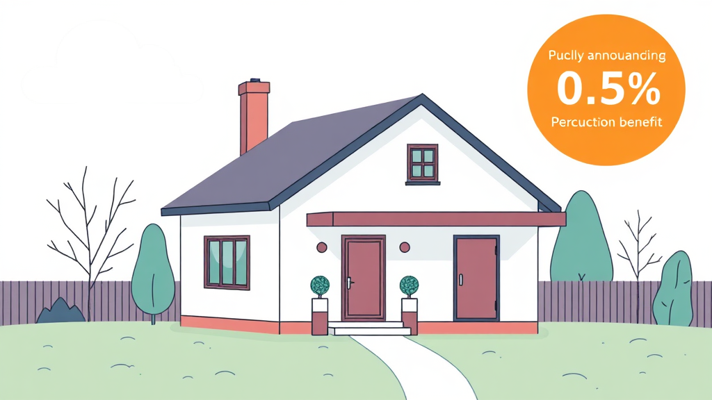 1세대 1주택자 특별 세율 적용 기준 (illustration 스타일)