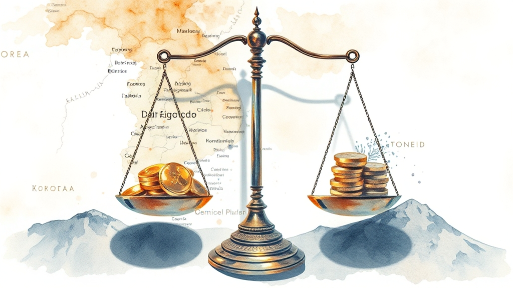 소득별 건강보험료 부담 현황 (watercolor 스타일)