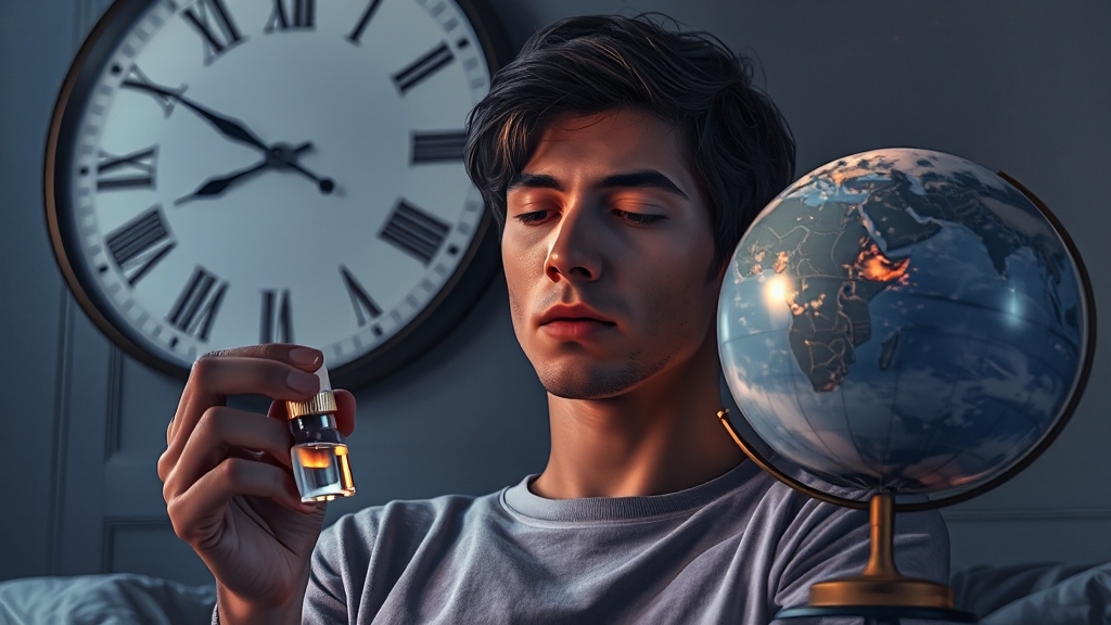 시차 적응, 왜 중요할까요? (realistic 스타일)