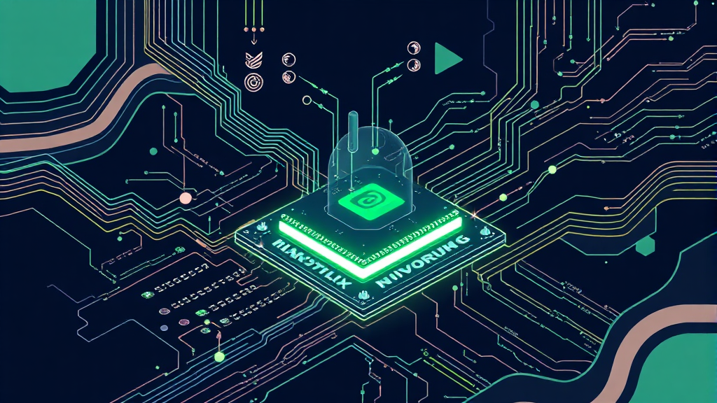 엔비디아 그록3, 삼성전자 파운드리로 AI 칩 혁신 이끈다 4 그록 LPU 기술의 혁신과 AI 산업의 미래 (illustration 스타일)