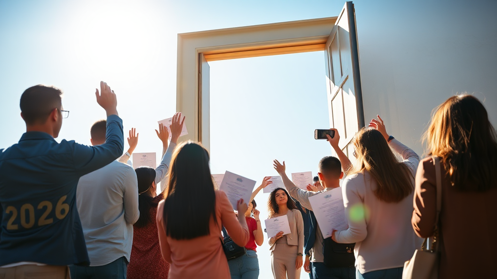 2026 공무원 채용, 얼마나 뽑나? (realistic 스타일)