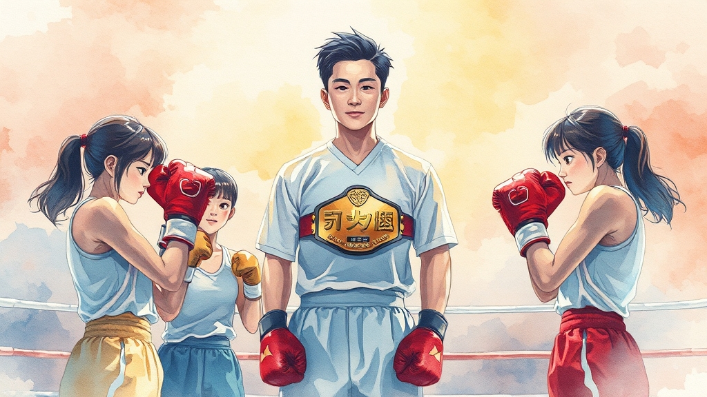 출연진 및 코치진 소개 (watercolor 스타일)