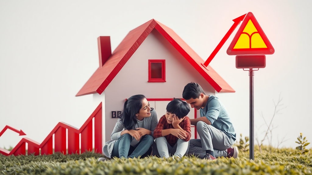 금리 역전, 경제에 미치는 영향 (realistic 스타일)