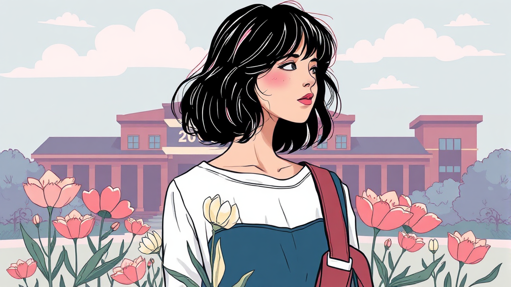 여대 위기론, 왜 나올까? (illustration 스타일)