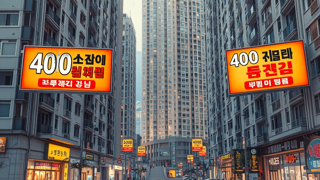 매물 정보 및 시세 비교 (realistic 스타일)