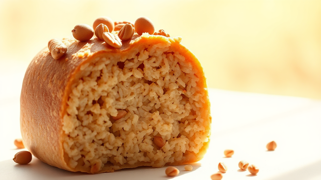 당뇨 환자를 위한 떡 선택 가이드 (watercolor 스타일)