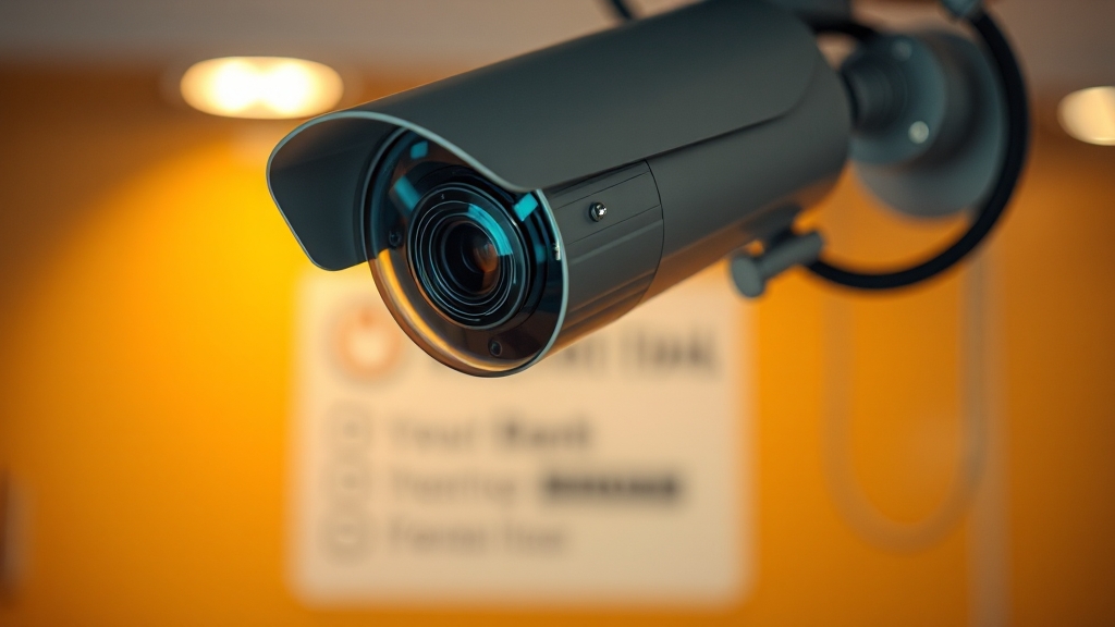 CCTV 설치 및 운영 기준 (realistic 스타일)