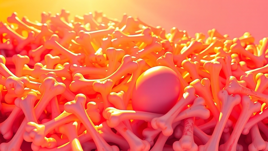 비타민 D: 뼈 건강 강화 역할 (popart 스타일)