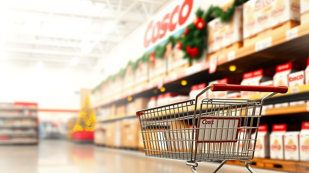 코스트코 12월 휴무일 & 영업시간 (watercolor 스타일)