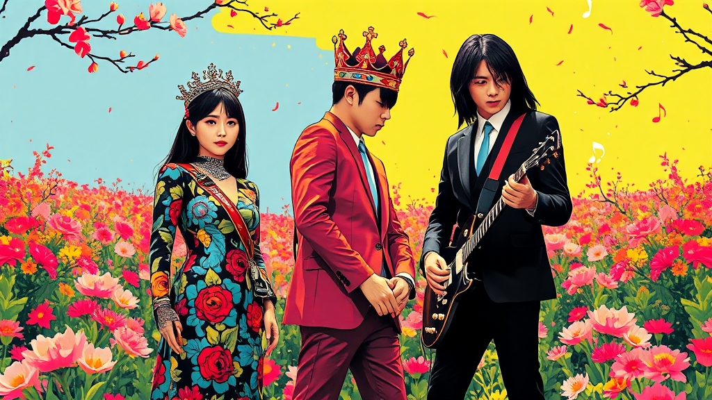 사계의 봄 줄거리와 주요 사건 흐름 (popart 스타일)