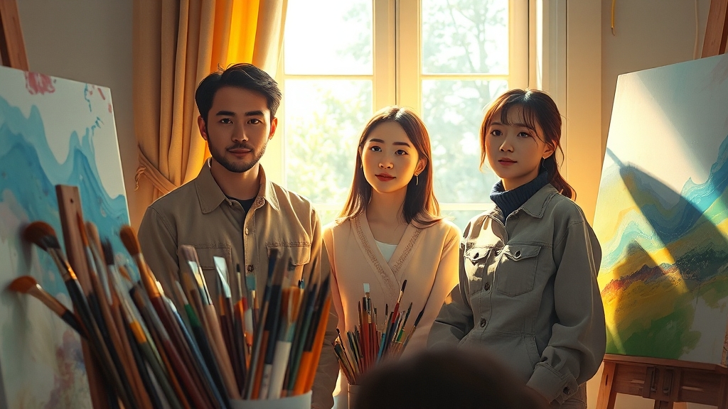 정은혜 작가의 예술 세계 (realistic 스타일)