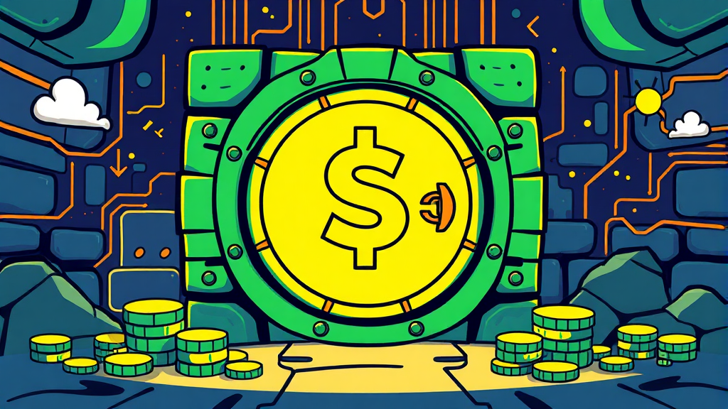 달러 vs 블록체인 투자 전략 완벽 분석 6 블록체인 투자 시 고려사항: 시장 전망 및 위험 (cartoon 스타일)