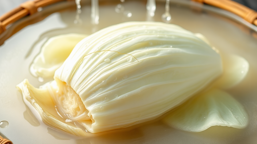 절인 배추 씻기 & 물기 제거 (watercolor 스타일)