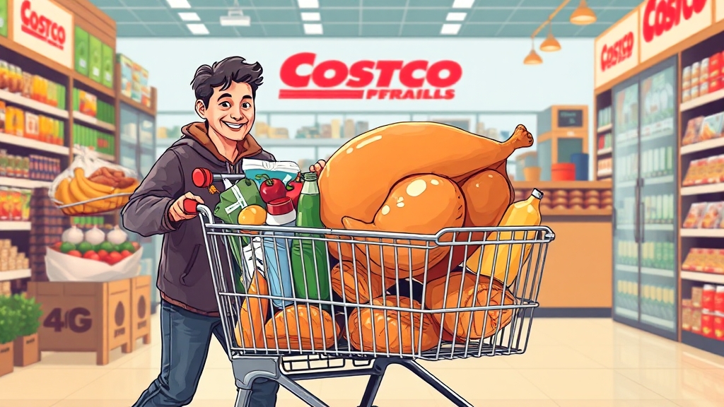 코스트코 추천 상품 & 구매 후기 (illustration 스타일)
