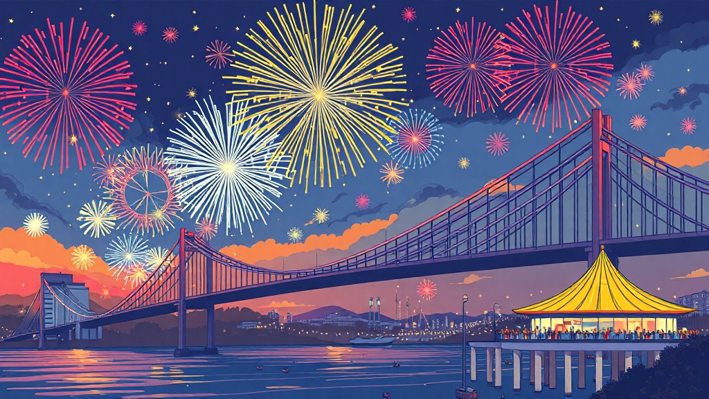 주요 프로그램 및 일정 (cartoon 스타일)