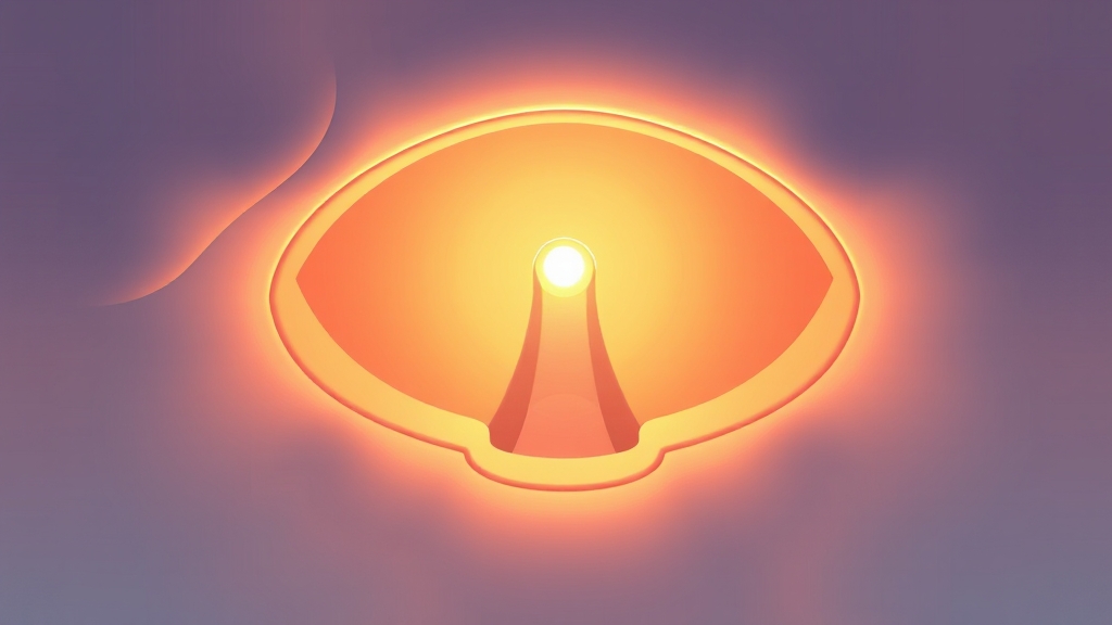 부비동암 예후 및 생존율 (illustration 스타일)