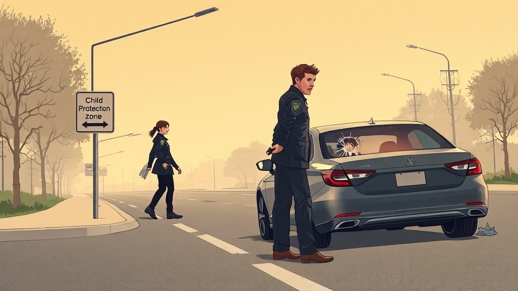 운전자보험, 왜 필요할까? (illustration 스타일)