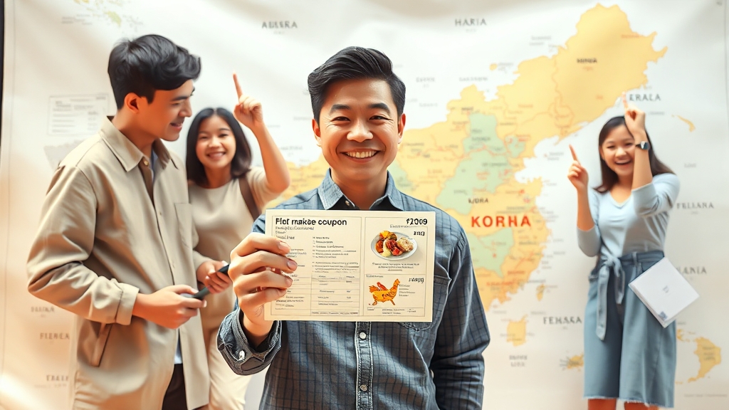 소비쿠폰 핵심 정보 & 자격 (realistic 스타일)