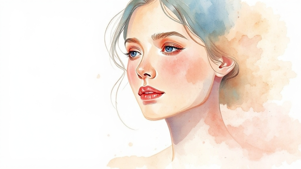 여드름 피부, 장벽 관리법 (watercolor 스타일)