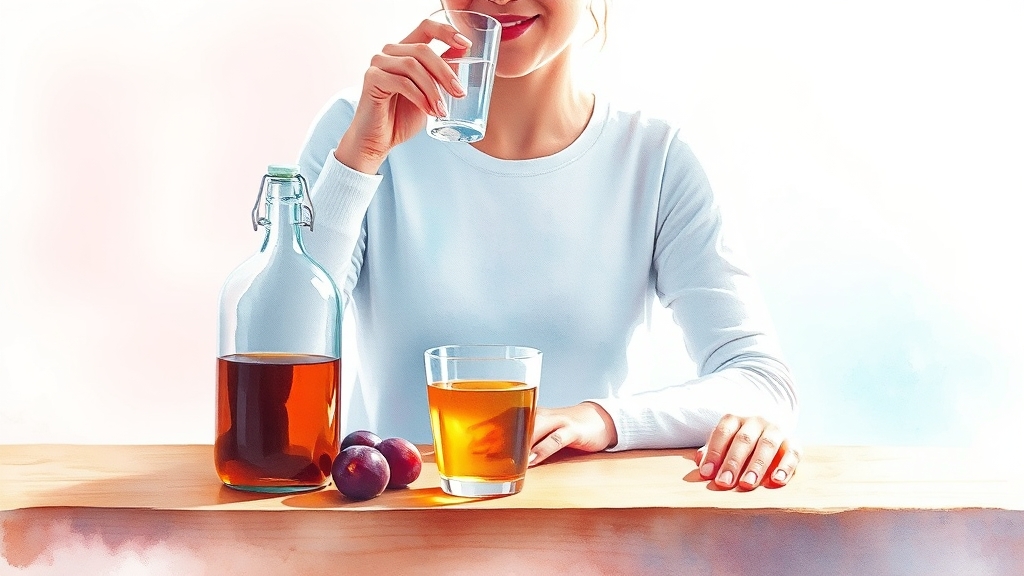 저 GI/GL 음료 추천 및 섭취량 (watercolor 스타일)