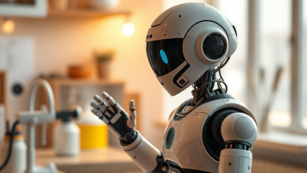 1X 로봇 'NEO' 소개 (realistic 스타일)