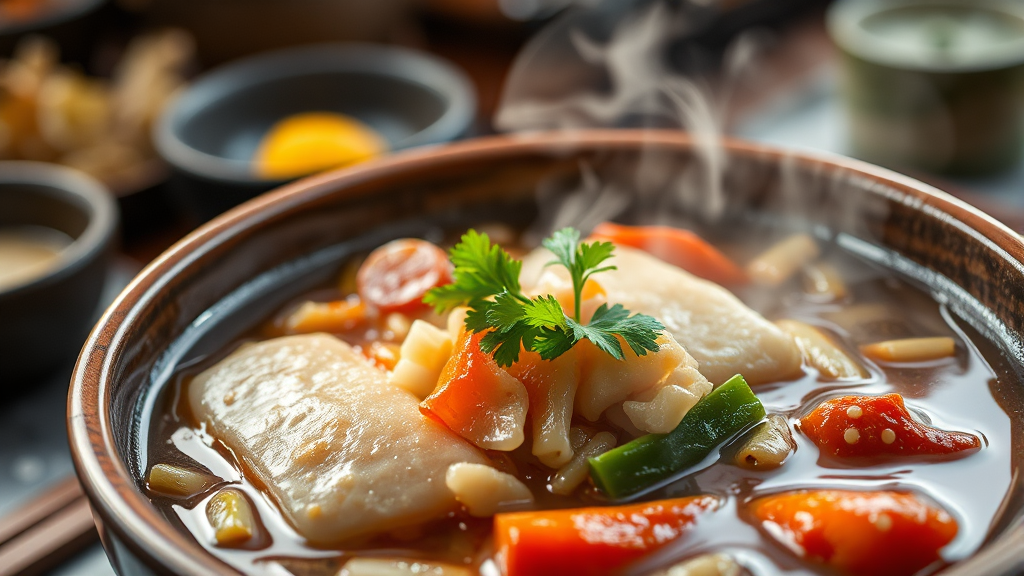 새조개 샤브샤브 맛있게 즐기는 방법 (realistic 스타일)