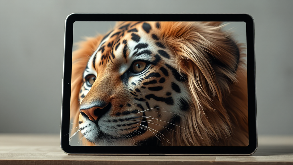 아이패드 11세대 주요 특징 (realistic 스타일)