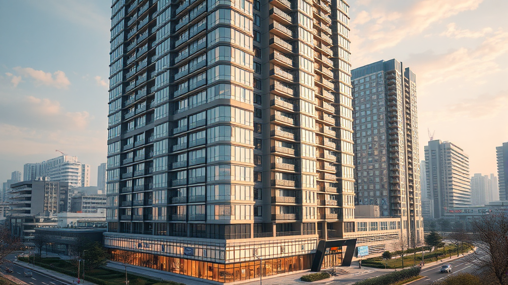 래미안 엘라비네 사업 개요 및 입지 (realistic 스타일)