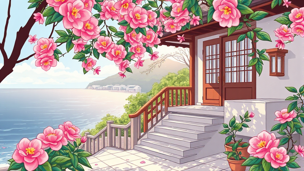 ‘동백꽃 필 무렵’ 촬영지 순례 (illustration 스타일)