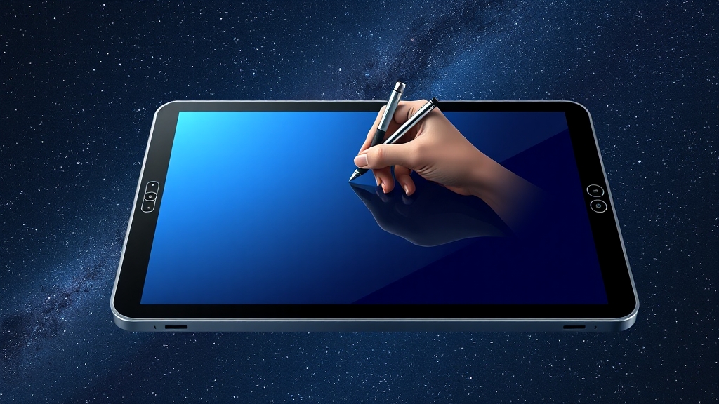 갤럭시 탭 S10 FE+ 개요 (illustration 스타일)