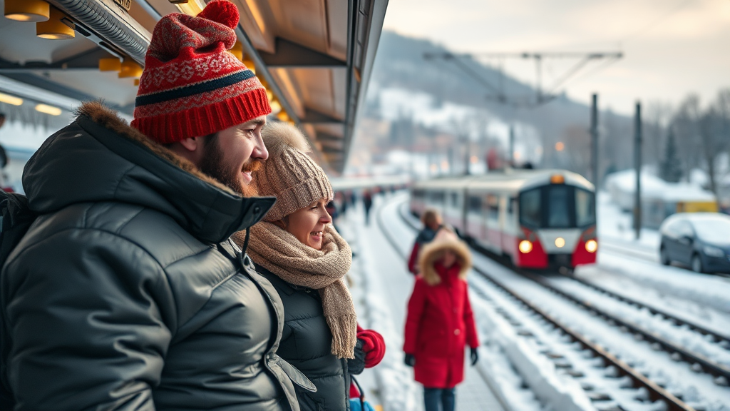 주차 및 교통 안내 (realistic 스타일)