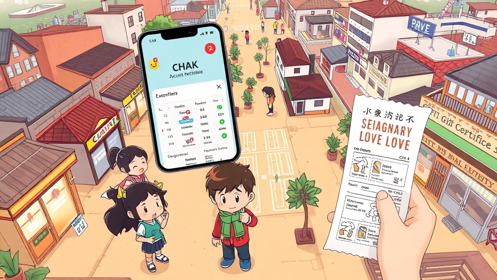 어디서 쓸 수 있나? 가맹점 정보 총정리 (cartoon 스타일)