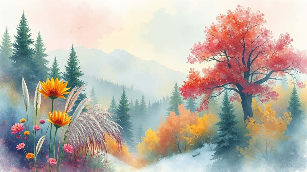 시즌별 특별 이벤트 (watercolor 스타일)