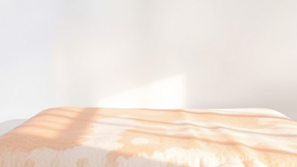 나에게 맞는 매트리스 높이 찾는 법 (watercolor 스타일)