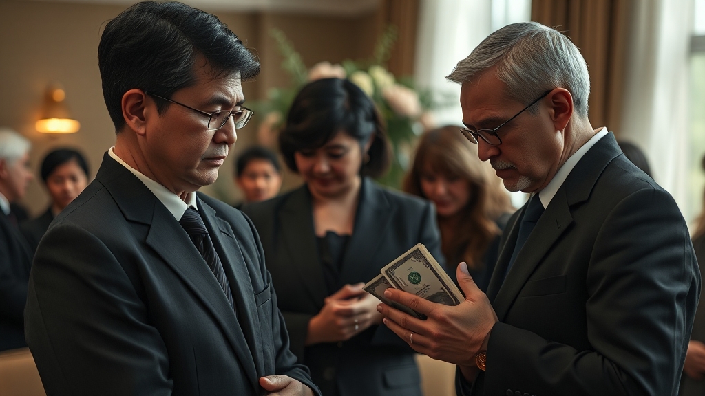 장례식장 방문 전 준비사항 (realistic 스타일)