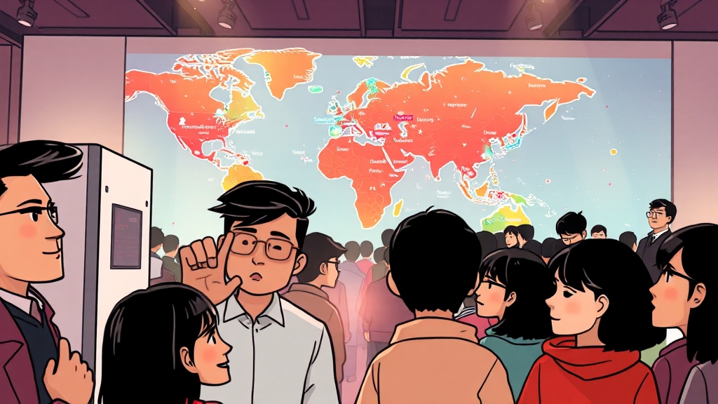 사전투표 및 본 투표 안내 (cartoon 스타일)