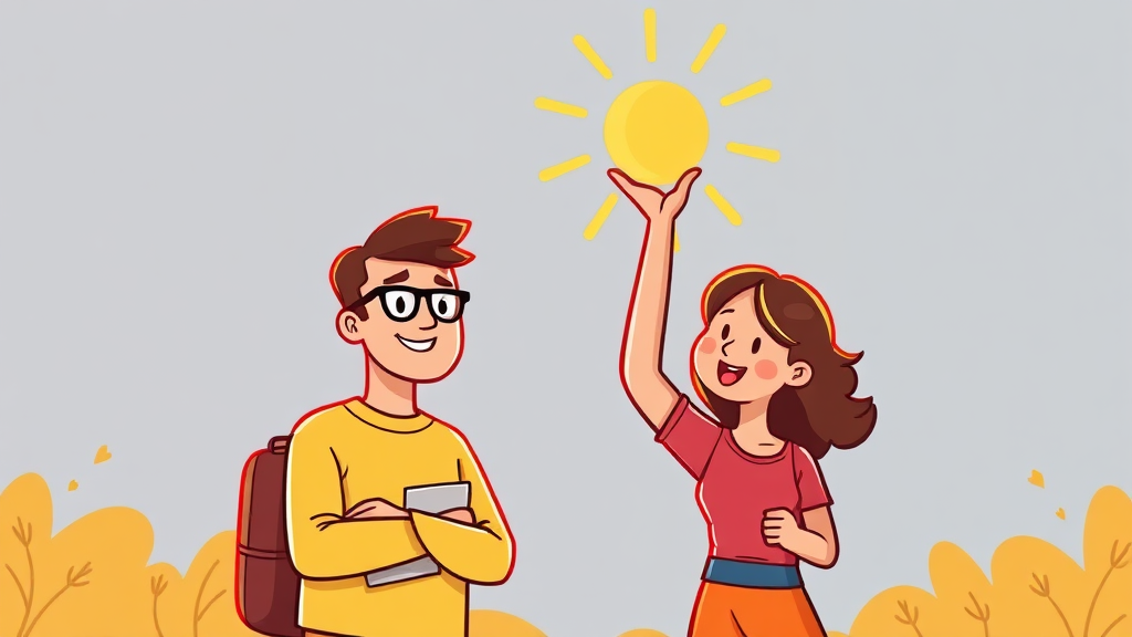 자영업자 고용보험 가입 (cartoon 스타일)