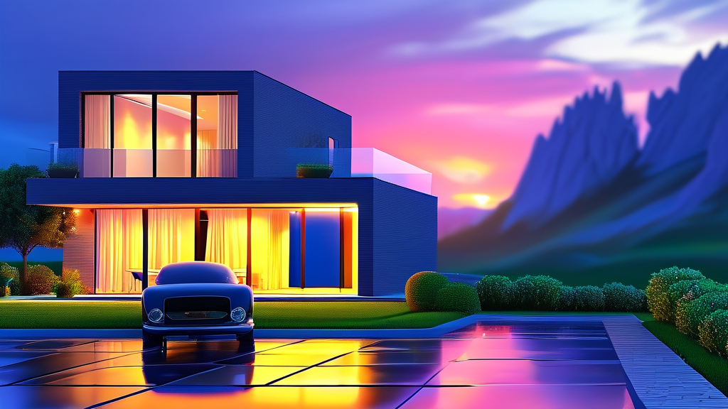 오늘의 소식, 내일을 준비하는 인사이트 (realistic 스타일)