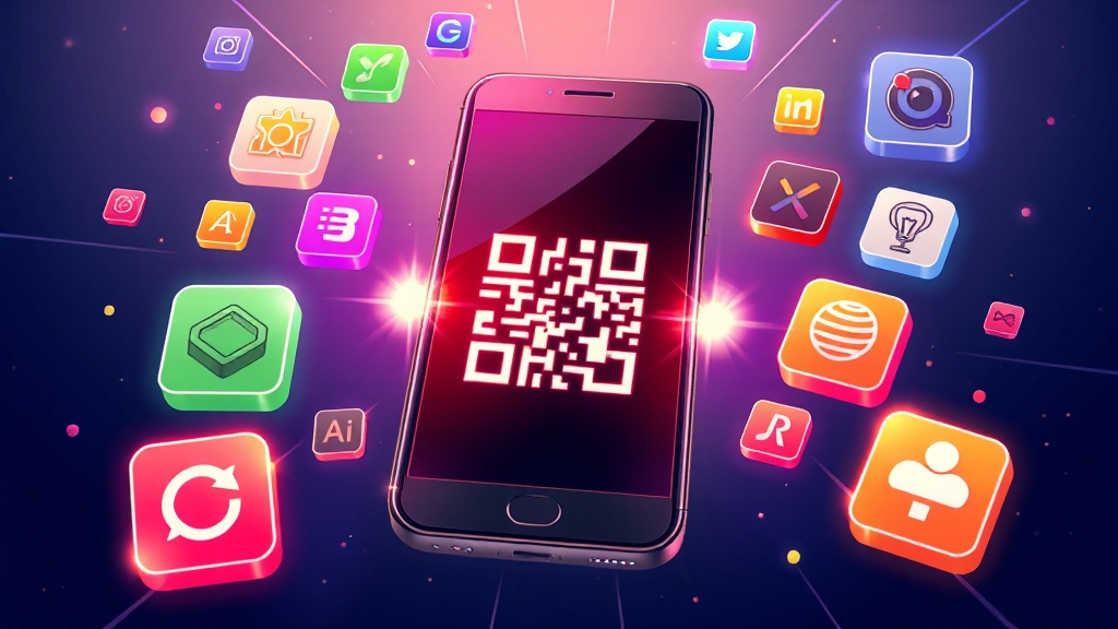 모바일 신분증 사용처 및 기능 (cartoon 스타일)