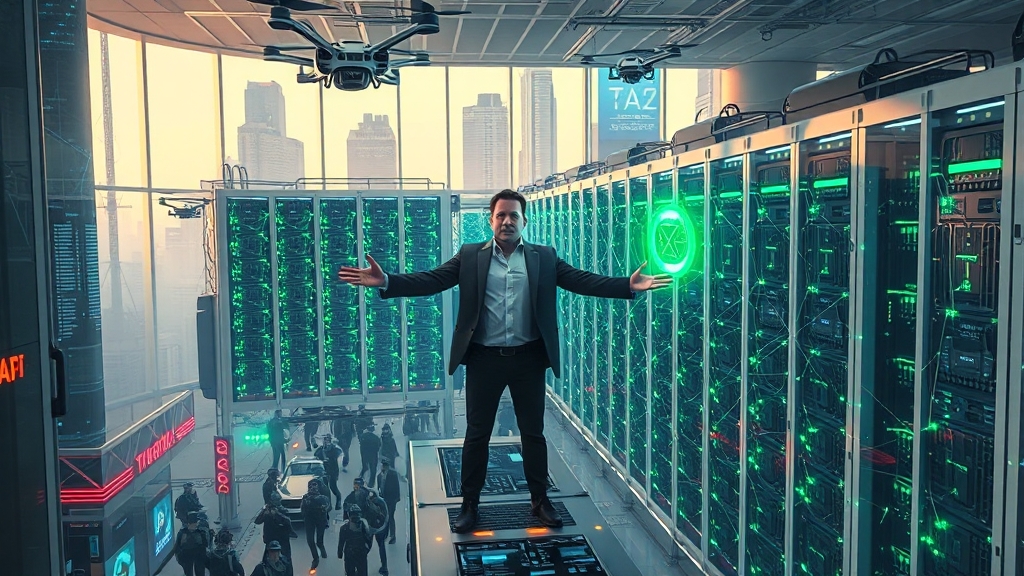 xAI와 머스크의 AI 전략은? (realistic 스타일)