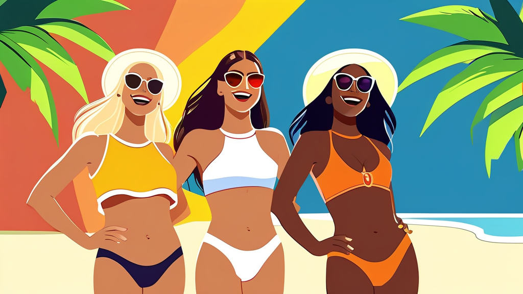 복부 지방 흡입 후, 달라진 라인과 만족도 (cartoon 스타일)